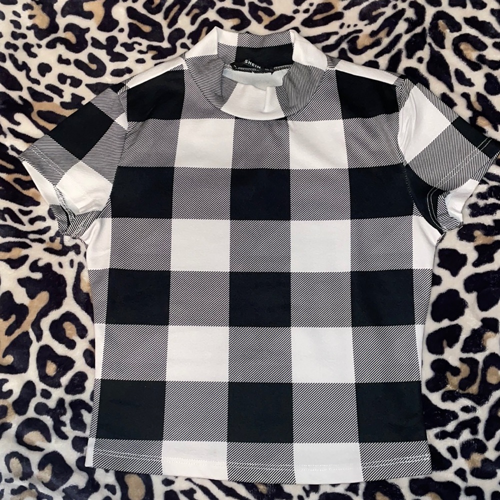 Plaid Cropped Top